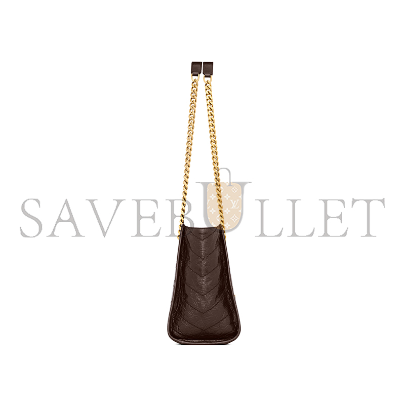 Y51 NIKI SMALL SHOPPING IN VINTAGE LEATHER 8726800EN072877 (25*19*10cm)